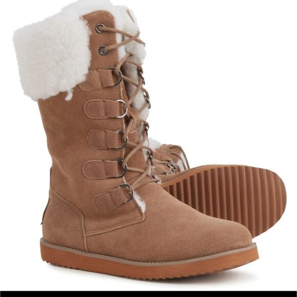 EMU RIDGE NWT WOMENS GRACE SUEDE MID BOOTS - Picture 1 of 10
